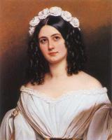 Stieler, Joseph Karl - Portrait of Rosalie Julie Freifrau